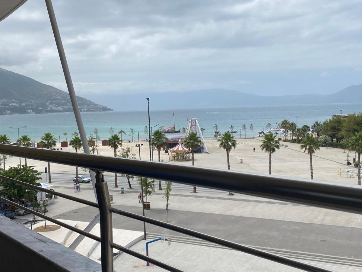 Seaview Apartment Avlonya Dış mekan fotoğraf